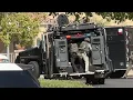 Shots Fired at SWAT During Standoff in Glendale Caught on Tape Sergeant Briefing on Camera