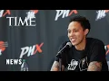 Brittney Griner Speaks Out To Reporters For the First Time Since Detainment in Russia