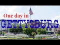 One day in Gettysburg PA USA