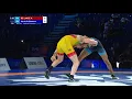 Download Lagu 1/2 FS - 92 kg: N. DE LANGE (RSA) v. M. HAJILOUEIANM (IRI)