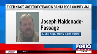 Joe Exotic booked in Santa Rosa County Jail