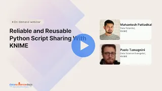 Reliable and Reusable Python Script Sharing with KNIME