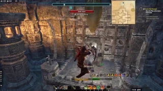 ESO Dragonknight DPS Solo Skyreach Run