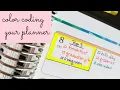 Color Coding Your Planner Easy Tips to Get the RIGHT Tasks Done