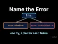 Introduction to CS 13 2 Named Exception Handlers else finally and raise