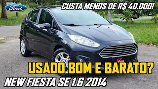Ford New Fiesta SE 1.6 2014 é o melhor usado por R$ 35.000? Avaliação completa!
