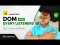 DOM and Event Listeners Live Session
