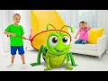 Download Lagu Chris catches Bugs at Home and other useful kids stories