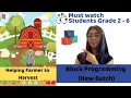 Code org Tutorial Lesson Helping Farmer to Harvest Coding for Kids Coding Blocks Junior
