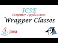 Wrapper classes in Java - BlueJ