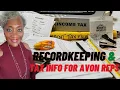 Tax Tips for Avon Representatives