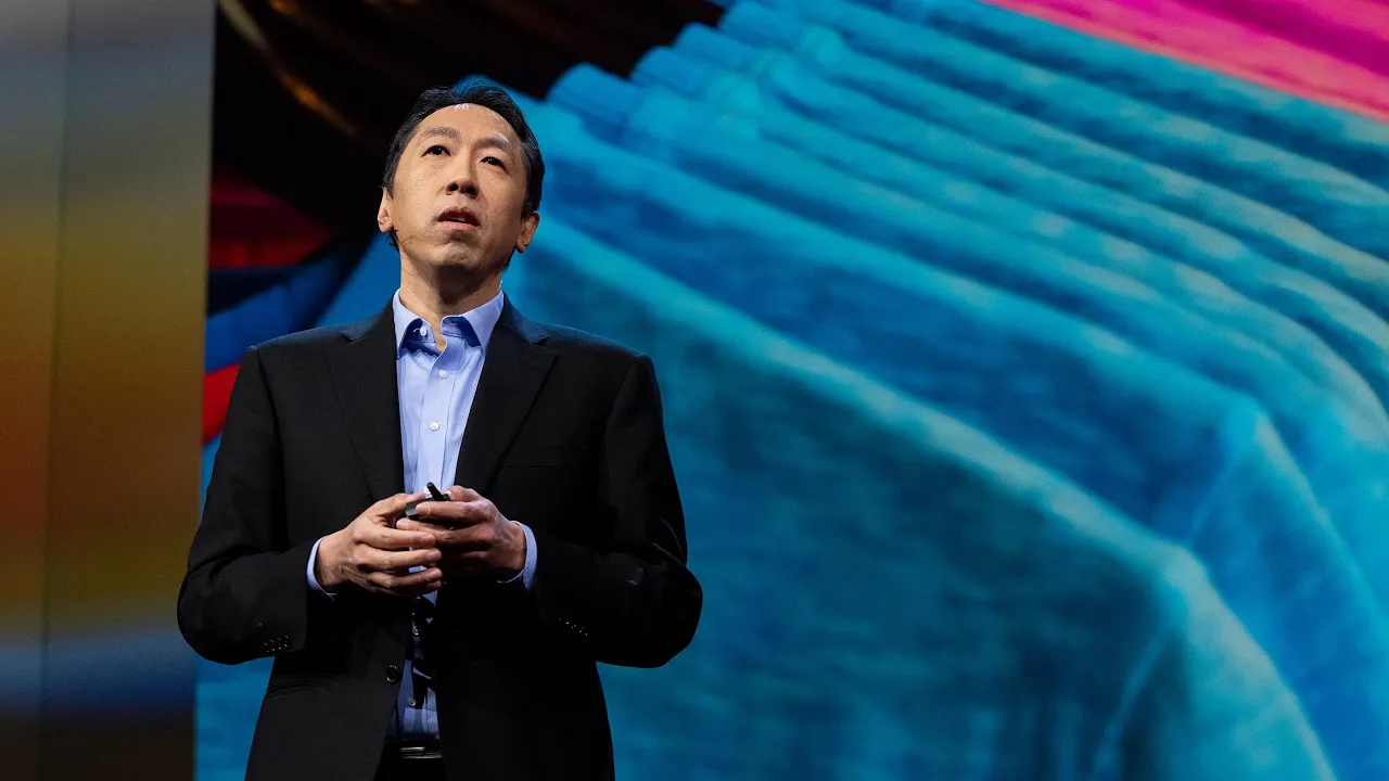 How AI Could Empower Any Business" by Andrew Ng, a TED talk.