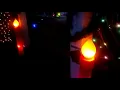 Blow Mold Christmas Noel Candles LED Flickering Flame Effect Lights