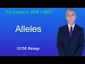 GCSE Biology Revision Alleles