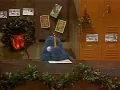 Lagu Sesame Street Cookie Monster contains Santa (4 parts)