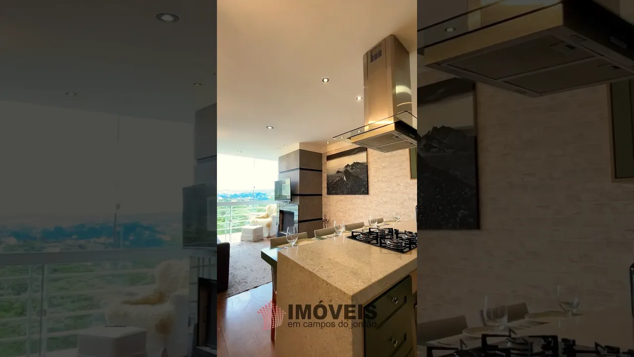 Video do Imóvel: Vendido! Apartamento Duplex com 2 dormitórios à venda por R$ 620.000 - Morro Do Elefante - Campos do Jordão/SP