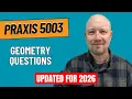 Geometry Practice Problems for Praxis Elementary Education Mathematics Subtest 5003