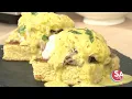 Green Chili Eggs Benedict from Asukar Cafe SA Live KSAT 12