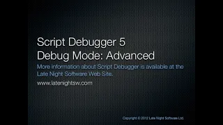SD5 8 - Debug Mode Advanced
