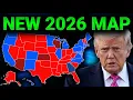 My SHOCKING New 2026 Midterm Election Map Forecast 80 Days Till The Midterms