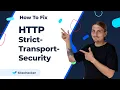HTTP Strict Transport Security HSTS How to Set Up
