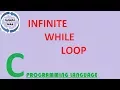 INFINITE WHILE LOOP USING C PROGRAMMING LANGUAGE