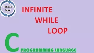 INFINITE WHILE LOOP USING C PROGRAMMING LANGUAGE