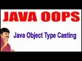 Java Tutorials Java OOPS Java Object Type Casting by Durga Sir