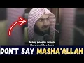 Download Lagu DON'T SAY MASHA'ALLAH TO OTHERS ! POWERFUL