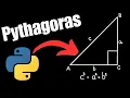 How to use Pythagorean Theorem in Python Learn Python