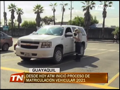 Desde hoy ATM inició proceso de matriculación vehicular 2021