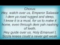 Sizzla - Guide Over Us Lyrics
