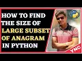 Check If Binary Representations Of Two Numbers Are Anagram In Python