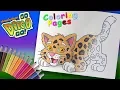 Go Diego Go Coloring Book Pages for Kids Baby Jaguar Coloring