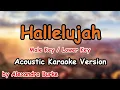 Download Lagu Hallelujah - Alexandra Burke (Male Key / Lower Key Acoustic Karaoke Version)