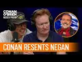 Conan Resents Negan For Glenn s Death Conan O Brien Needs a Friend
