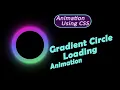 Gradient Circle Loading Animation Using HTML and CSS