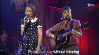 the sound of silence emma louise u0026 husky gawenda on rockwiz with lyrics