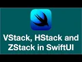 VStack HStack and ZStack in SwiftUI