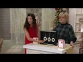 Lenox 3-Piece Porcelain and Gold Sentiment Ornaments with 24K Gold on QVC