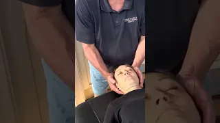 Neck adjustments using Raynor bodywork techniques in London