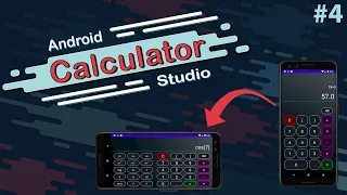 How to make a scientific calculator in Android Studio 2021 Part 4