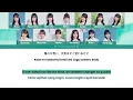NGT48 - Kaze no Kataomoi (Color Coded) - BAHASA/ENG/KAN/ROM