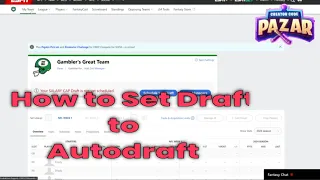 How to Set Draft to Autopick on ESPN Fantasy Football