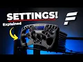 Fanatec Settings Explained My Settings And What Each One Does