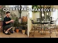 EXTREME Courtyard Makeover DIY European Inspired 1929 Spanish Home