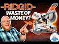 RIDGID 10 SLIDING MITRE SAW - REVIEW