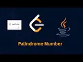 LeetCode Palindrome Number in Java Easy Explanation Code LeetCode