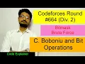 Boboniu and Bit Operations Codeforces Round Div 2 Codeforces