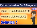 Python Interview Questions in Tamil Solve Python Programs Skip Values in List